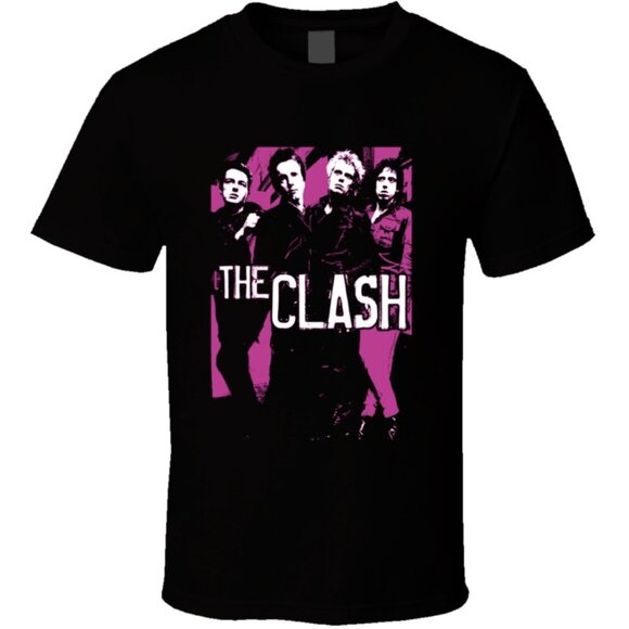 The Clash Rock Band Concert Retro Music Fan Collector Classic Album Graphic T 05 - Picture 1 of 5